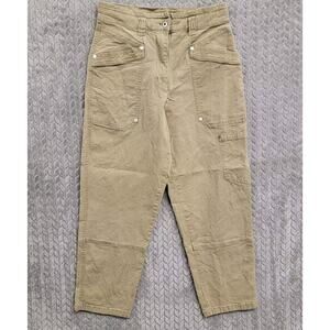 Maeve by Anthropologie Cargo‎ Pants Women's Size 29 Khaki Tan Turner Utility